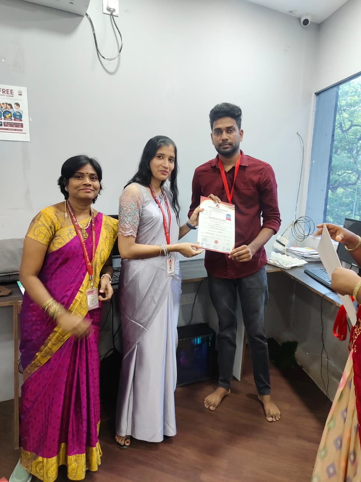 Award Ceremony at Aura Institute
